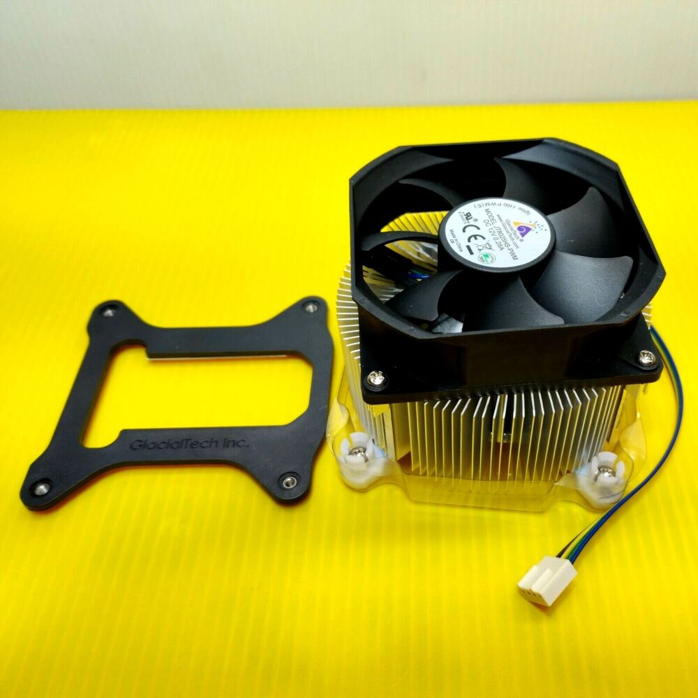 New GLACIALTECH ~ JT8025HS-PWM DC 12V 0.28A HEATSINK FAN PC